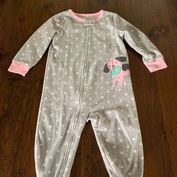 Bundle of 10 Girls Carter’s Sleepers - Picture 4 of 12